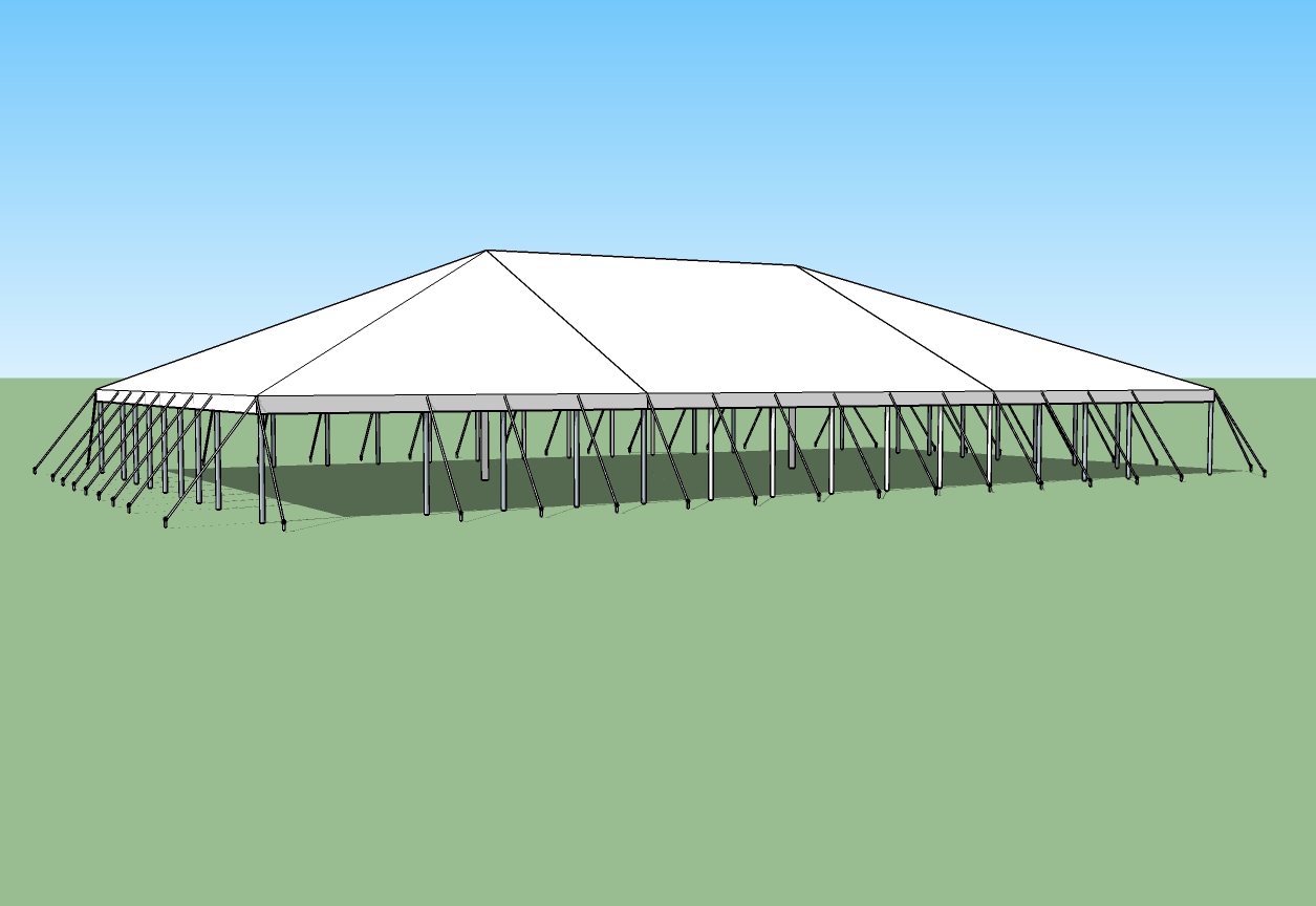 50x80 Pole Type Party Tent